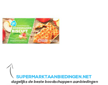 AH Meergranenbiscuit appel aanbieding