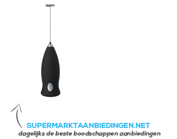 AH Melkopschuimer electrisch zwart aanbieding