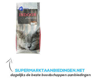 AH Menubrokjes indoor (voor de kat) aanbieding