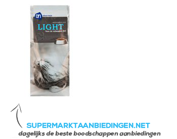 AH Menubrokjes light (voor de kat) aanbieding