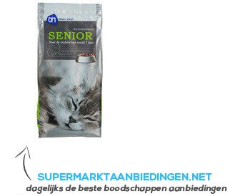 AH Menubrokjes senior (voor de kat) aanbieding