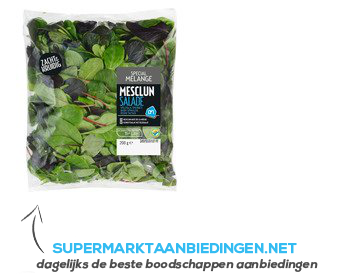 AH Mesclun salade met veldsla aanbieding