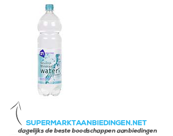 AH Mineraalwater licht sprankelend aanbieding