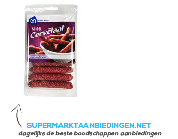 AH Mini cervelaatworst aanbieding