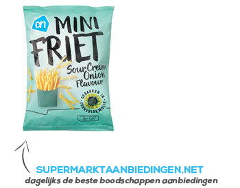 AH Mini friet sour cream onion aanbieding