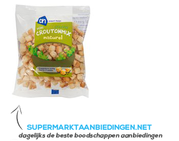 AH Mini salade croutonmix naturel aanbieding