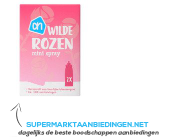 AH Mini spray navulling wild rose aanbieding