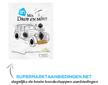 AH Mix drop en mint aanbieding