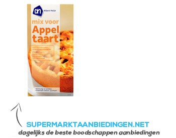 AH Mix voor appeltaart aanbieding