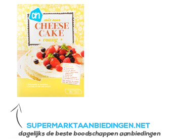 AH Mix voor cheesecake aanbieding