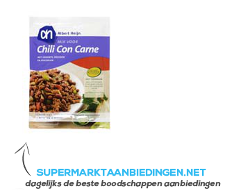 AH Mix voor chili con carne aanbieding