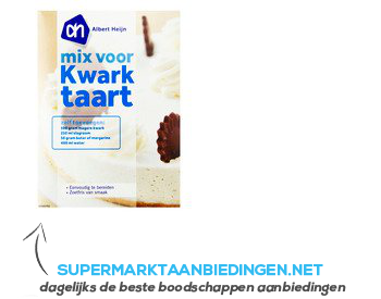 AH Mix voor kwarktaart naturel aanbieding