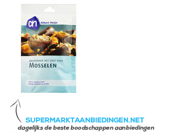 AH Mix voor mosselen aanbieding