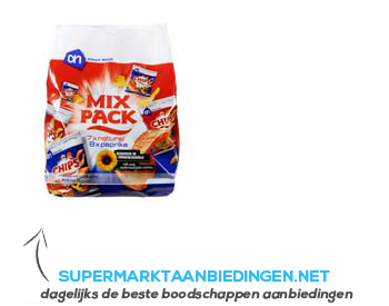 AH Mixpack chips aanbieding