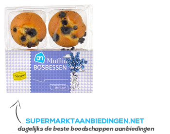 AH Muffin bosbessen aanbieding