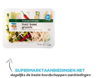 AH Nasi/ bami groente aanbieding