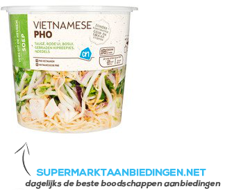 AH Noodlesoep Vietnamese pho aanbieding