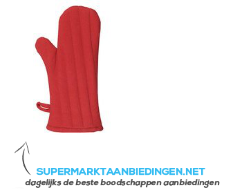 AH Ovenwand rood aanbieding