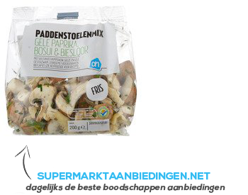 AH Paddenstoelenmix met paprika en bieslook aanbieding