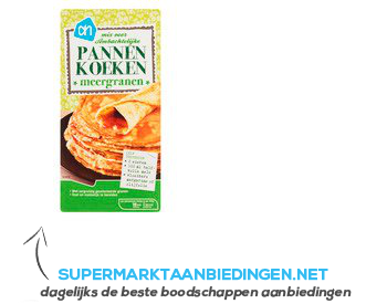 AH Pannenkoekmix meergranen aanbieding