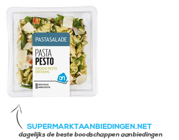 AH Pastasalade pesto aanbieding