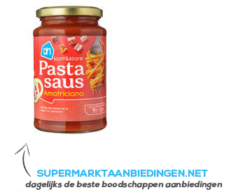 AH Pastasaus amatriciana aanbieding