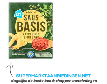 AH Pastasaus basis kappertjes & oregano aanbieding