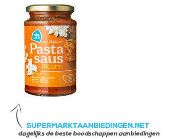 AH Pastasaus ricotta aanbieding