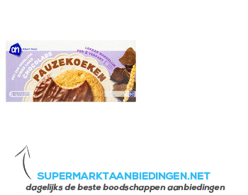 AH Pauzekoeken chocolade aanbieding