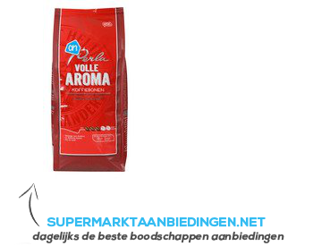 AH Perla aroma koffiebonen aanbieding