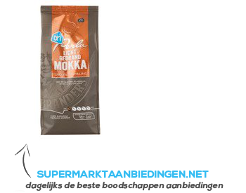 AH Perla licht gebrand mokka snelfilter aanbieding