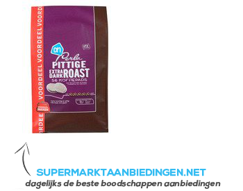 AH Perla pads extra dark roast voordeel aanbieding