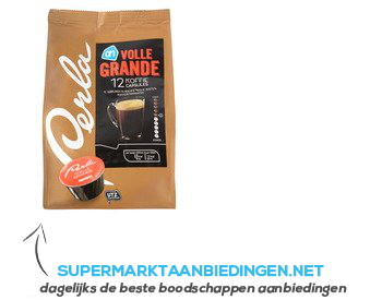 AH Perla volle grande koffie capsules aanbieding