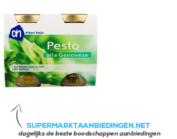 AH Pesto alla Genovese aanbieding