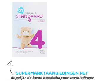 AH Peutermelk standaard 4 aanbieding