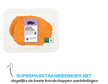 AH Pittig gekruide schnitzel Braziliaans aanbieding