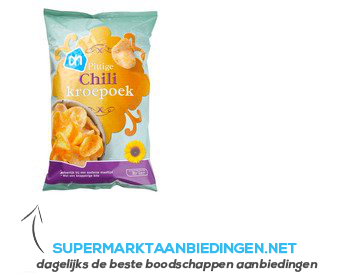 AH Pittige chili kroepoek aanbieding