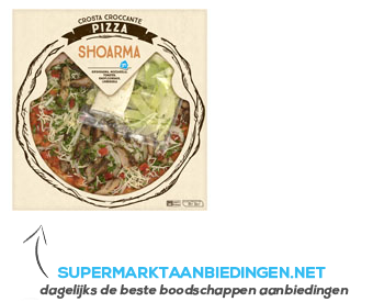 AH Pizza shoarma aanbieding