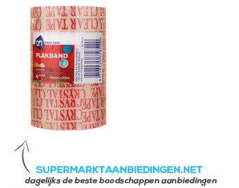 AH Plakband glashelder aanbieding