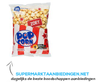 AH Popcorn zoet aanbieding