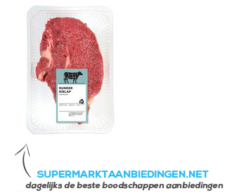 AH Rib/ runderlap aanbieding