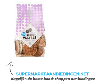 AH Roomboter stroopwafels mini aanbieding