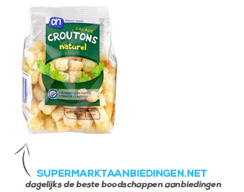 AH Salade croutons naturel aanbieding