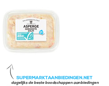 AH Saladespecialiteit asperge-gerookte zalm aanbieding