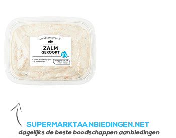 AH Saladespecialiteit gerookte zalm aanbieding