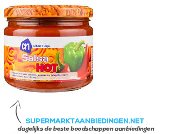 AH Salsa hot aanbieding