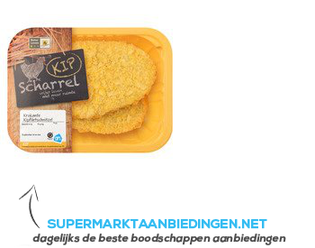 AH Scharrel krokante kipschnitzel aanbieding