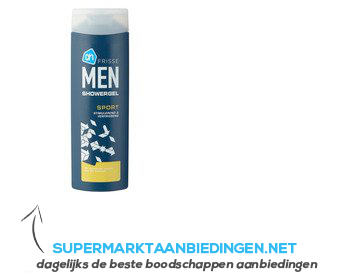 AH Shower gel men sport aanbieding