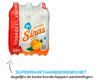 AH Sinas light multipack aanbieding