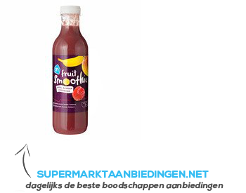 AH Smoothie appel- banaan- framboos aanbieding